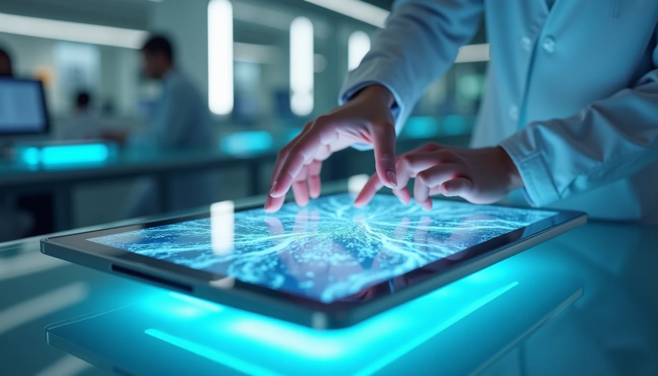 Tablette tactile biomimétique : écran auto-réparant inspiré de la nature