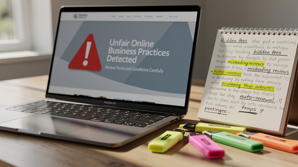 Comment identifier les pratiques commerciales déloyales en ligne